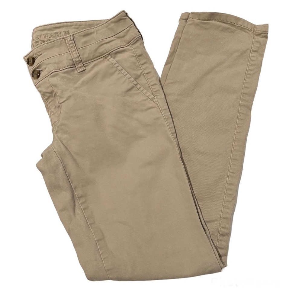 American Eagle Skinny Stretch Khaki Pants Chinos